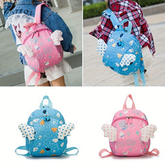 Kid's Angel Wings Backpack with Anti-lost Traction Rope
