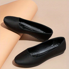 Women's Slip on Casual Shoes Breathable Flat Shoes Comfy Working Shoes
