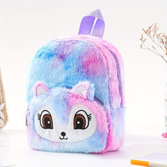 Unicorn Plush Small Schoolbag Girl Casual Backpack