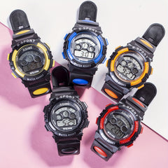 Sports Watch Colorful Luminous Watch Men's Electronic Watch