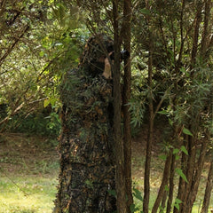 Lightweight Camo Gilly Suit for Jungle Shooting Bird Watching Halloween