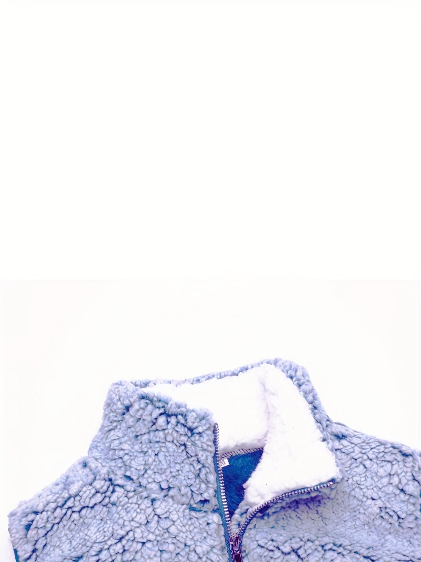 Double Sided Plush Vest Jacket Warm Winter Sleeveless Women's Clothing