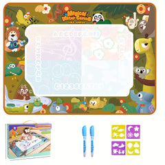 Magic Watercolor Canvas Mat Non Toxic Washable Kids Art Pad
