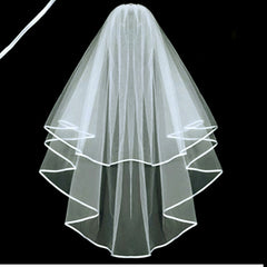 Wedding Veil With Hair Comb Bridal Headwear Non Slip Hair Accessory
