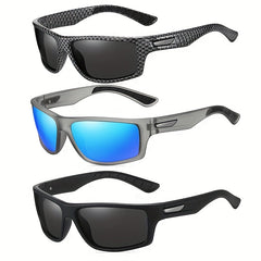 Men's Polarized Sports Sunglasses UV400 Protection for Outdoor Activities