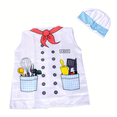 Chef Uniform Kitchen Toys Cooking Kitchen Utensils Baking Tools