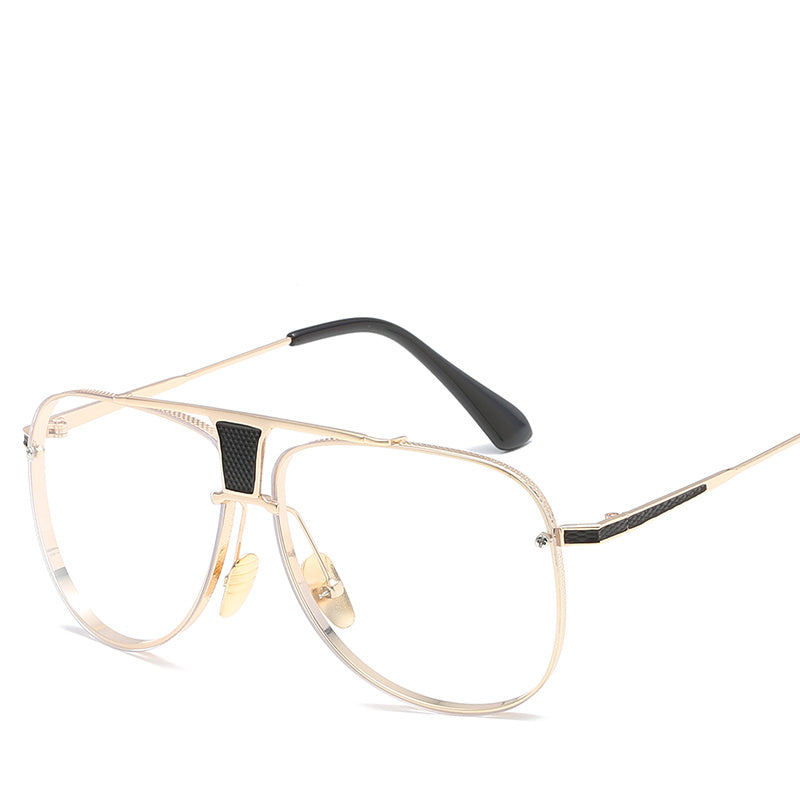 European American Cut Edge Chain Leg Cat Eye Sunglasses