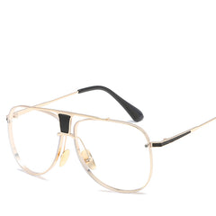 European American Cut Edge Chain Leg Cat Eye Sunglasses