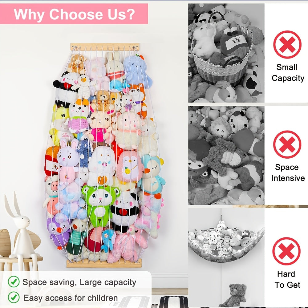 Plush Toy Storage Rack for Stuffed Animals