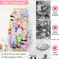 Plush Toy Storage Rack for Stuffed Animals