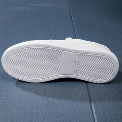 Solid Flat Sports Sneakers Slip resistant Sport Shoes For Leisure
