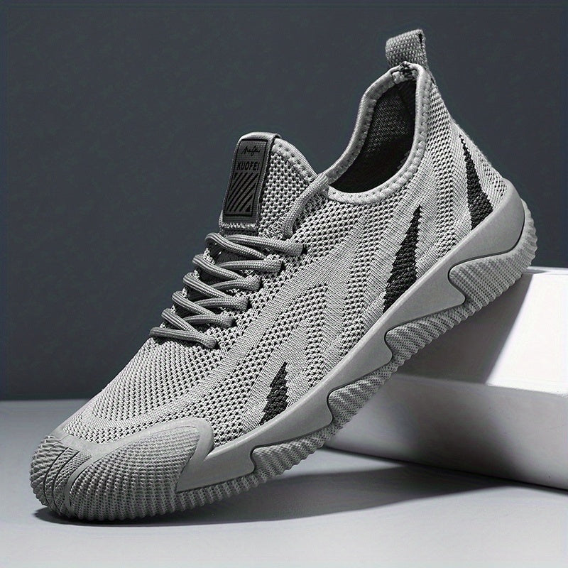 Men's Breathable Sports Shoes Comfortable Non Slip Sneakers for Training