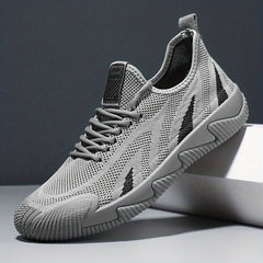 Men's Breathable Sports Shoes Comfortable Non Slip Sneakers for Training