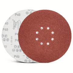 15pcs 9" Hook And Loop Dry Wall Sanding Disc 40-320 Grit For 9" Sanding Machine