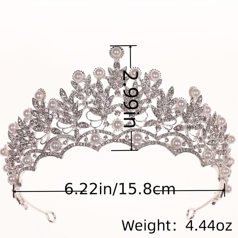 Crystal Faux Pearl Jewelry Set for Women Wedding