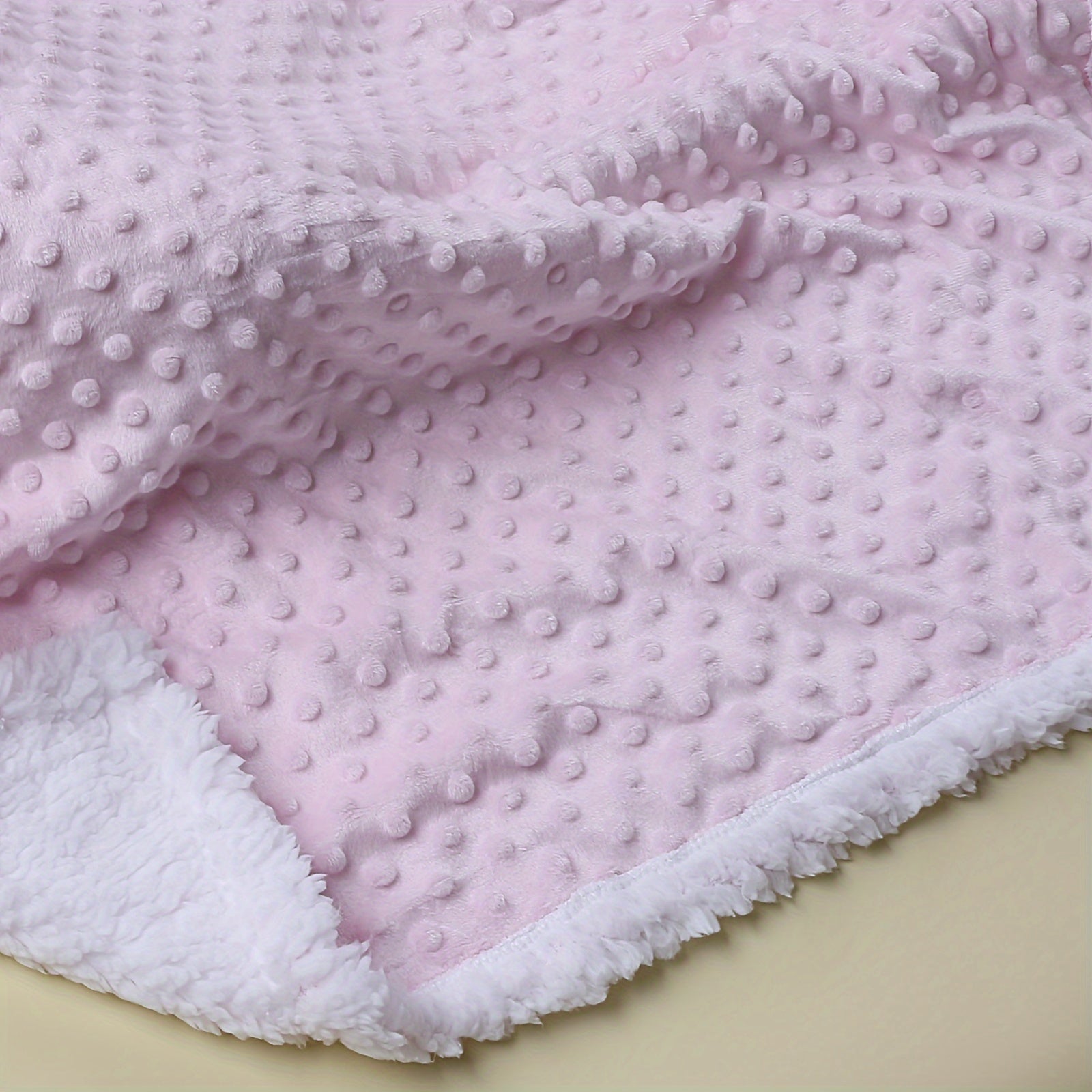 Thickened Baby Blanket Bean Velvet Touch Blanket - 0-1 Year Old