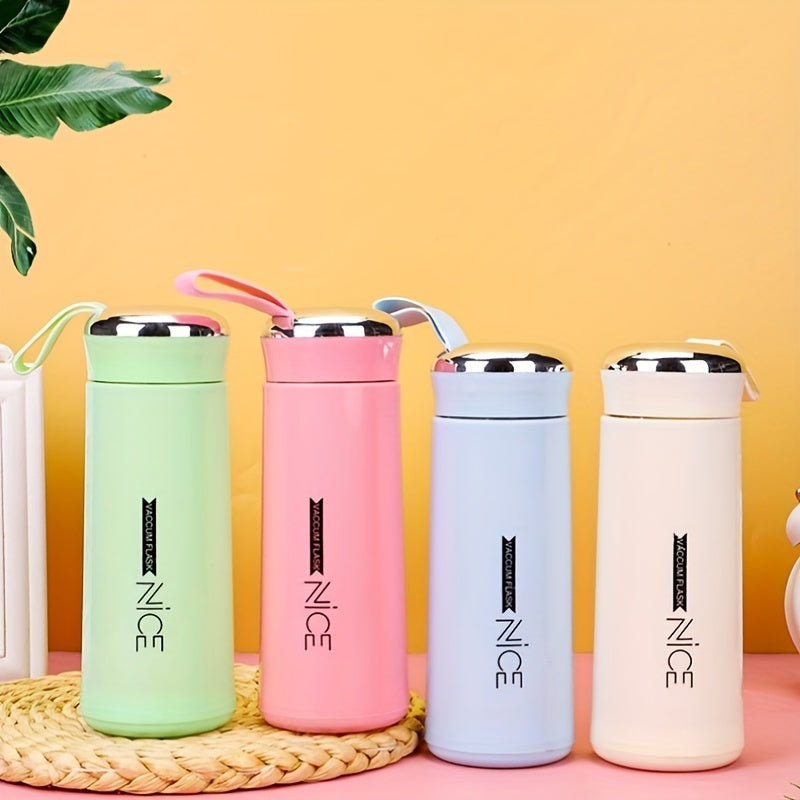400ml Double Wall Insulated Tea Cup Portable Glass Water Cup