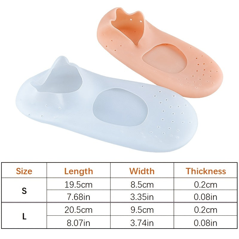 Silicone Moisturizing Socks for Dry Cracking Skin with Gel Heel