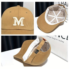 Men's Baseball Cap Large Size Peaked Cap All-match Summer Casual