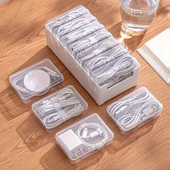 Data Cable Storage Box Power Charging Mobile Phone Charger Organizer