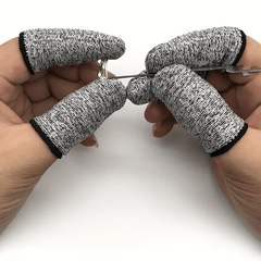 10pcs Cut Resistant Finger Cots Kitchen Work Protection