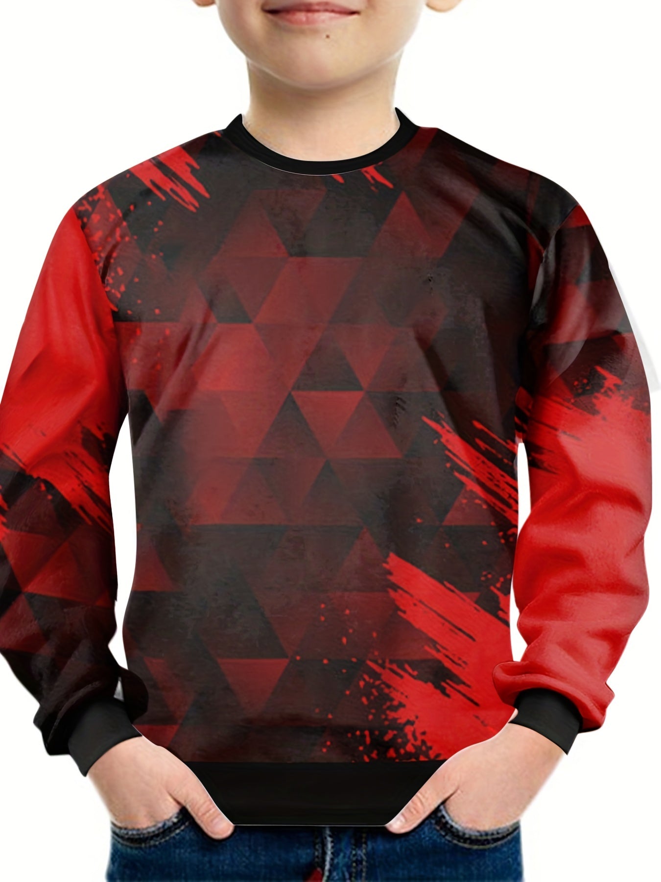 Kids Casual Sweatshirt Outdoor Pullover Top