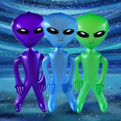 1pc PVC Inflatable Alien Doll Halloween Party Decorations