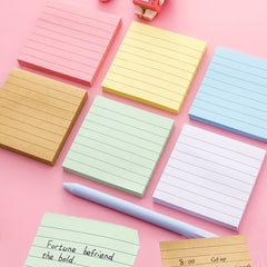 Student Square Cartoon Sticky Note Book Self-adhesive Sticker