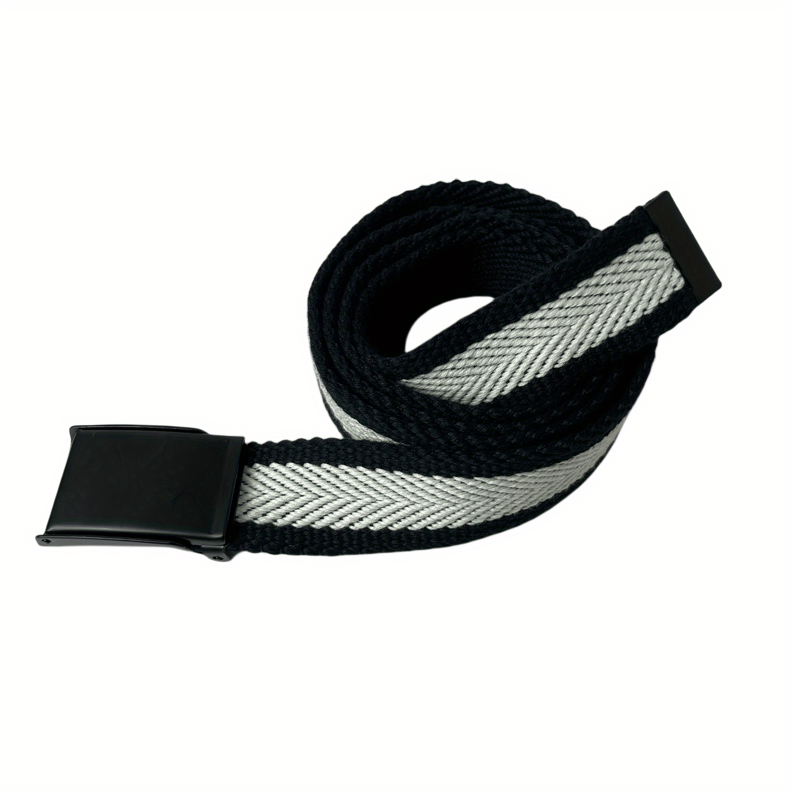 Canvas Adjustable Buckle Belt School Uniform Pants Accessories