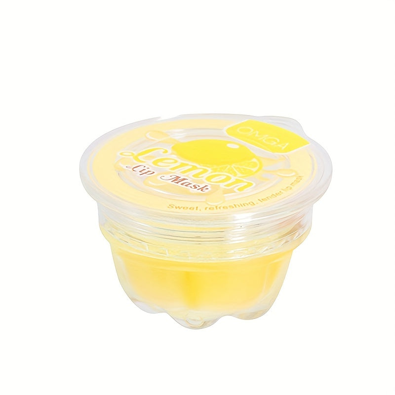 Lemon Flavored Tinted Lip Balm Water Gloss