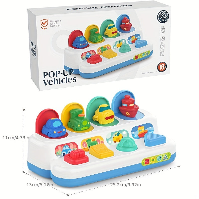Baby Toy Vehicle Shaped Educational Learning Car Infant Toys