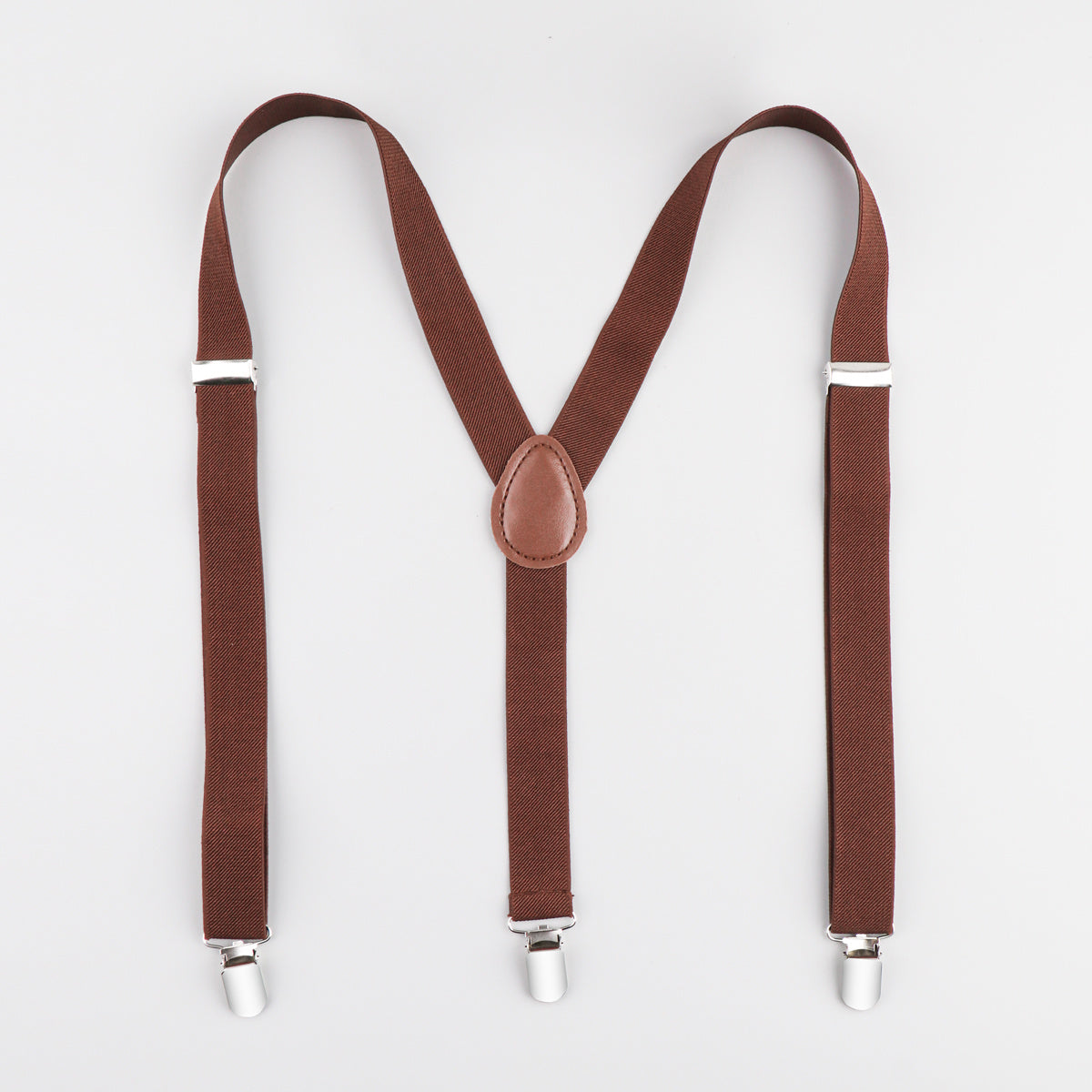 Adjustable 1" Wide Y Shape Suspenders for Men