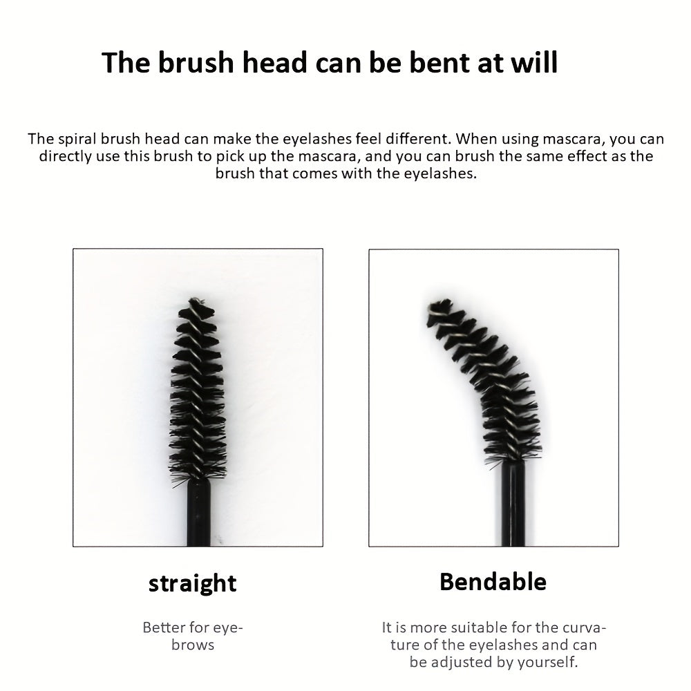 50 Pcs Eyelash Extension Brush Mascara Applicator False Eyelashes Makeup Brush