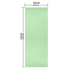 TPE Yoga Mat Non Slip Double Sided Fitness Mat For Plank Support