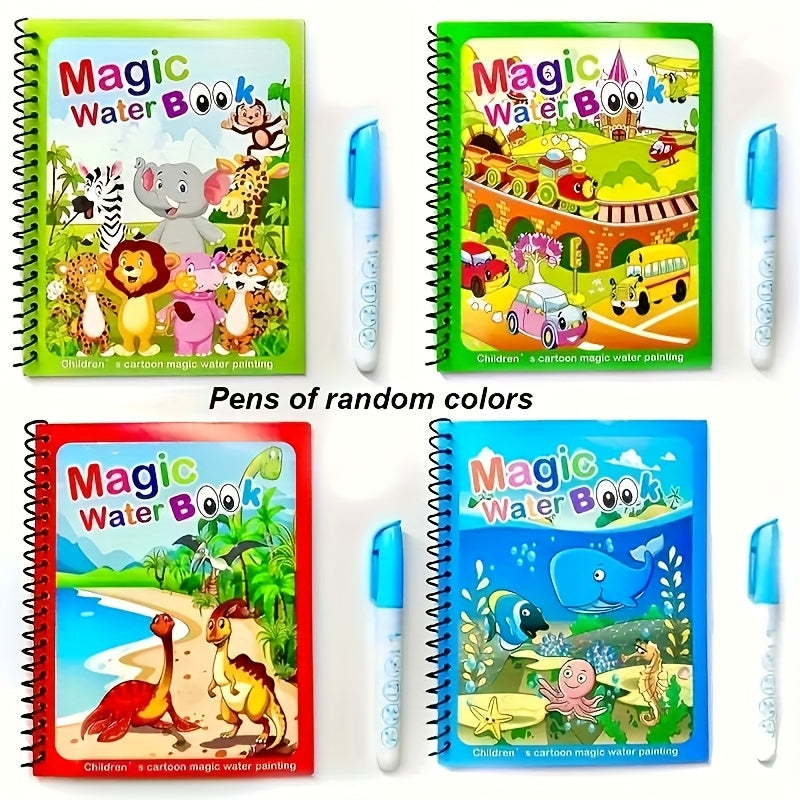 Magic Watercolor Painting Book for Kids Portable Creative Toy