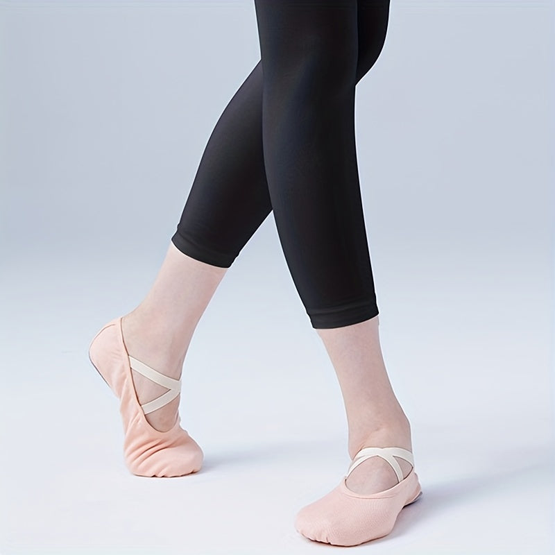 Girls Kids Dance Pants Leggings High Elasticity Footless Tight Pantyhose