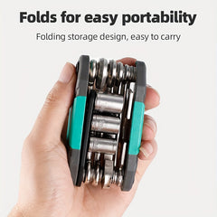 16-in-1 Bike Repair Tool Set for Mountain Bike Maintenance