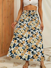 Tribal Print High Waist Maxi Skirt for Women