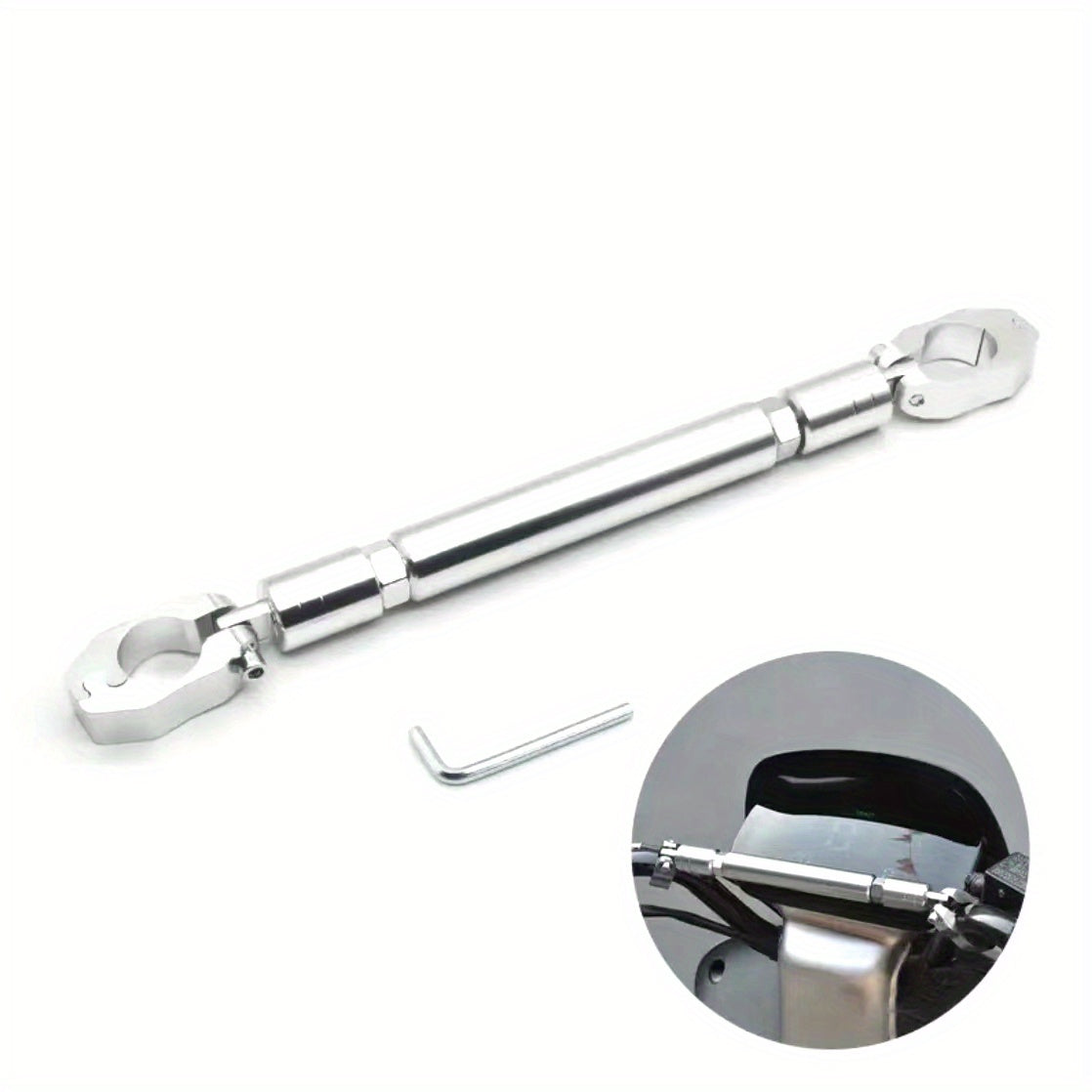 Motorcycle Balance Bar Bracket Faucet Cross Bar Pull Bar