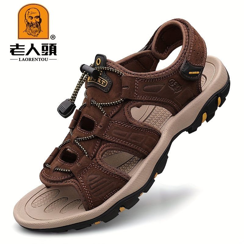 Men's Breathable Mesh Non slip Sandals Quick Dry Beach Shoes