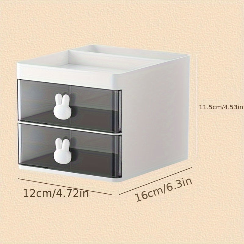 Minimal Storage Box Drawer Style Pen Holder Desktop Organizer