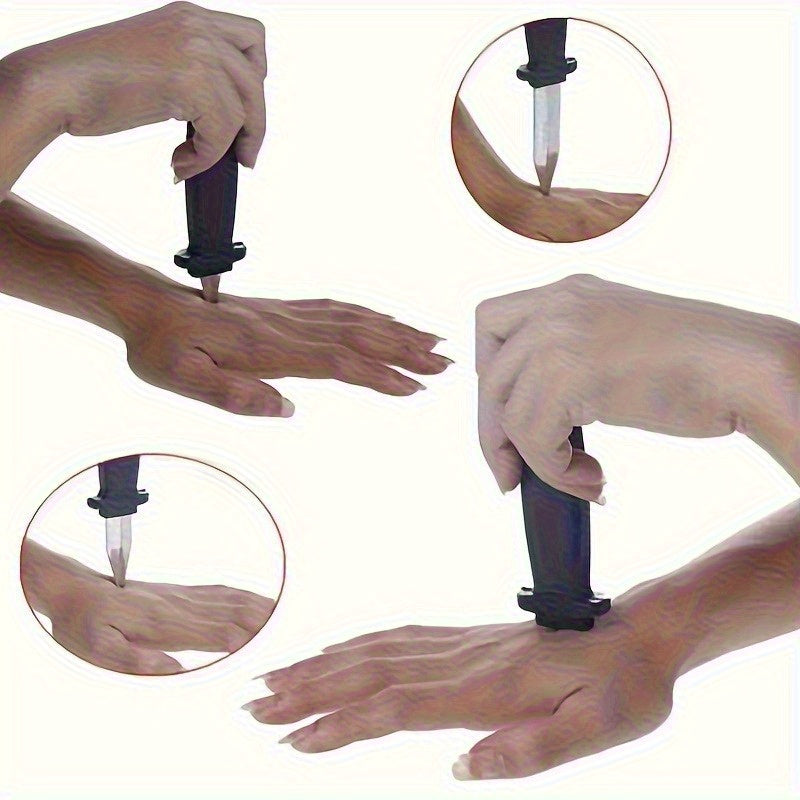 3pcs PVC Retractable Prank A Horrible Halloween and Christmas Prank Gift