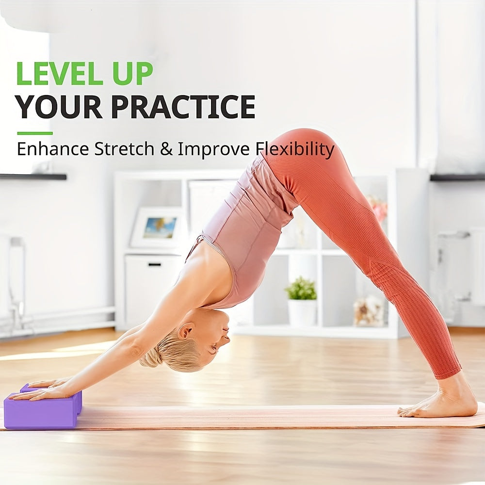 Soft Non Slip Yoga Block Lightweight Fitness Brick Yoga Accessories