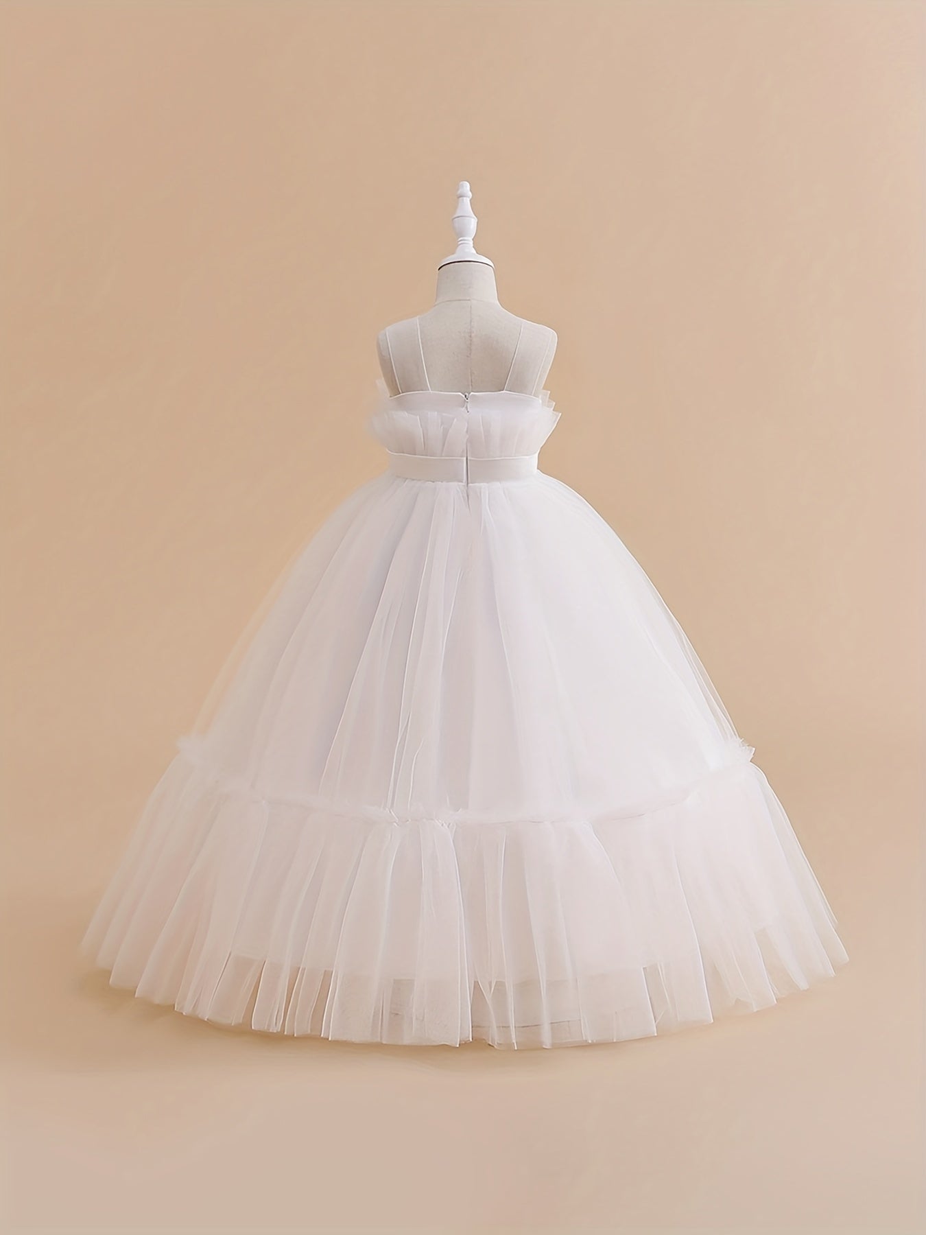 Flower Girl Evening Dress Long Princess Birthday Party Dress