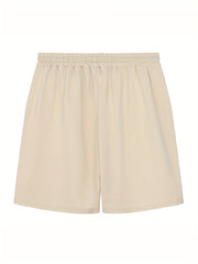 LA 198 Comfy Shorts Men's Casual Stretch Elastic Waist Drawstring Shorts