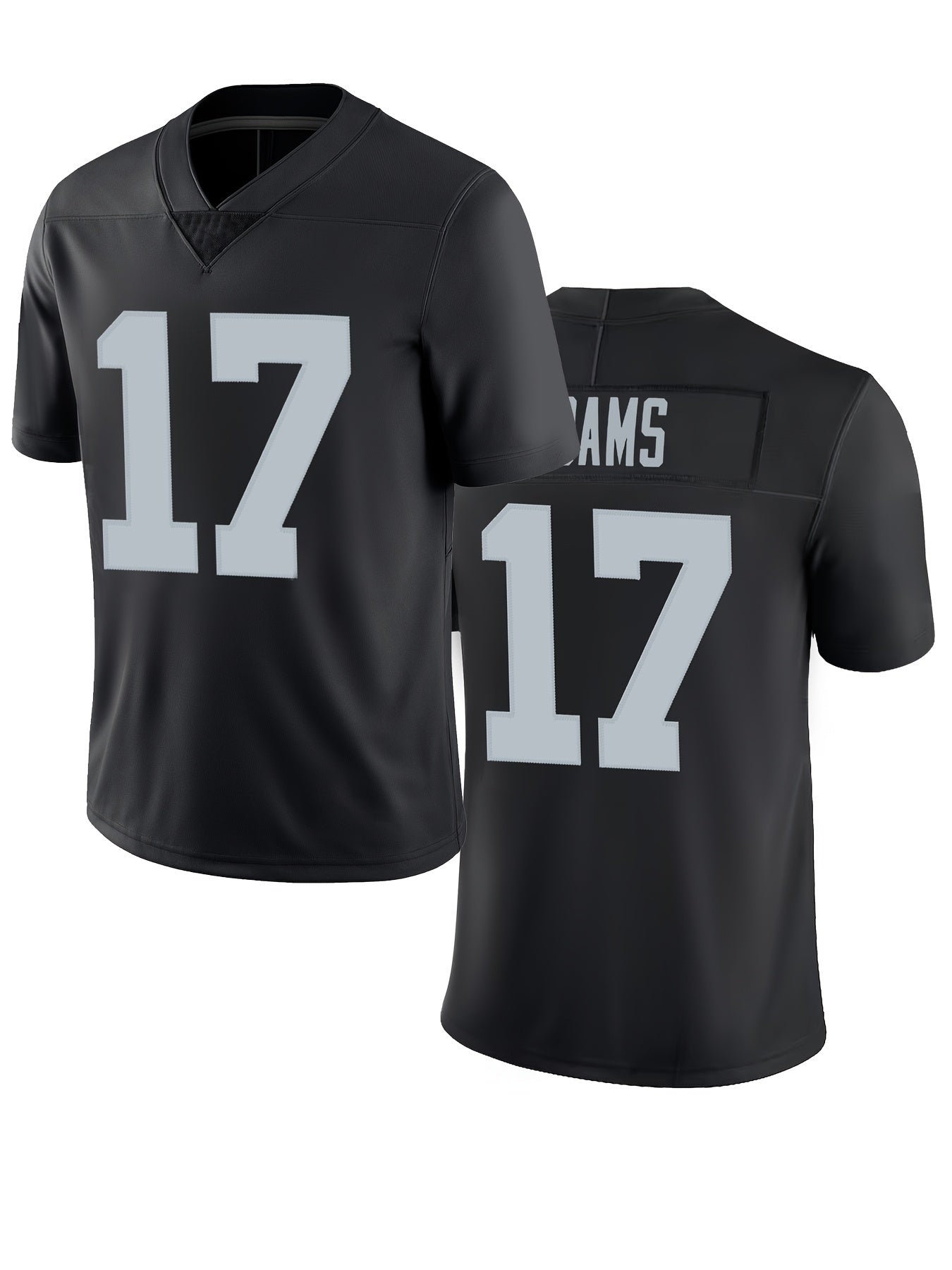 Men's American Football Jersey V Neck Short Sleeve