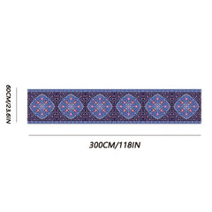 Bohemian Vintage Hallway Rug Moroccan Style Kitchen Mat