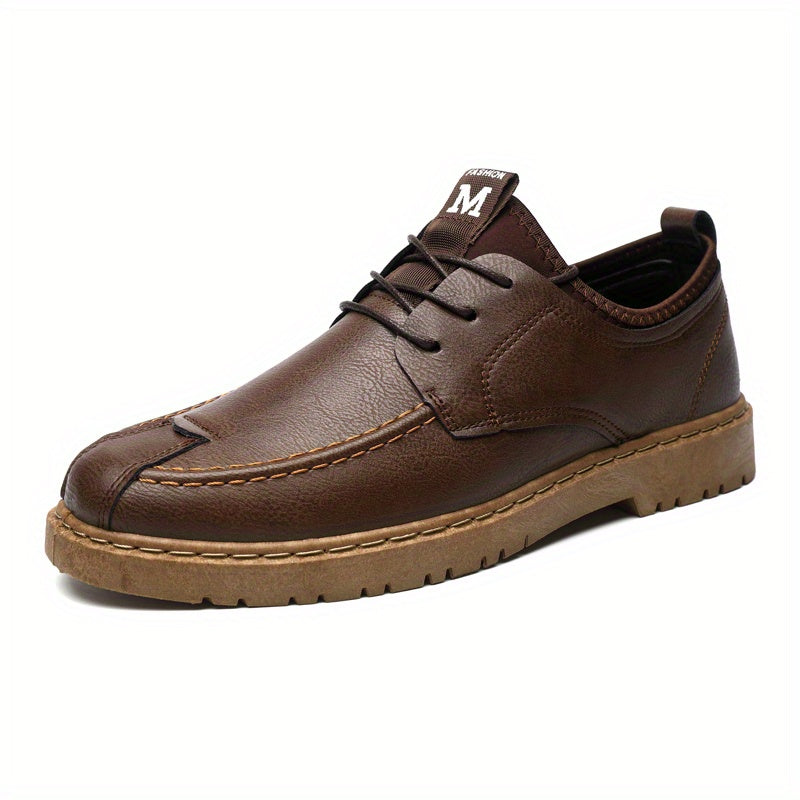 Men's Derby Lace Up Dress Shoes For Business and Formal Events