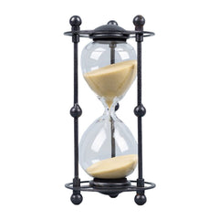 Retro Iron Art 15 Minute Timed Hourglass Creative Desktop Decoration Gift