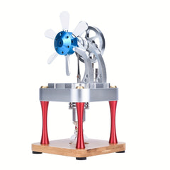 M16 CF Stirling Engine Kit Aluminum Educational Toy